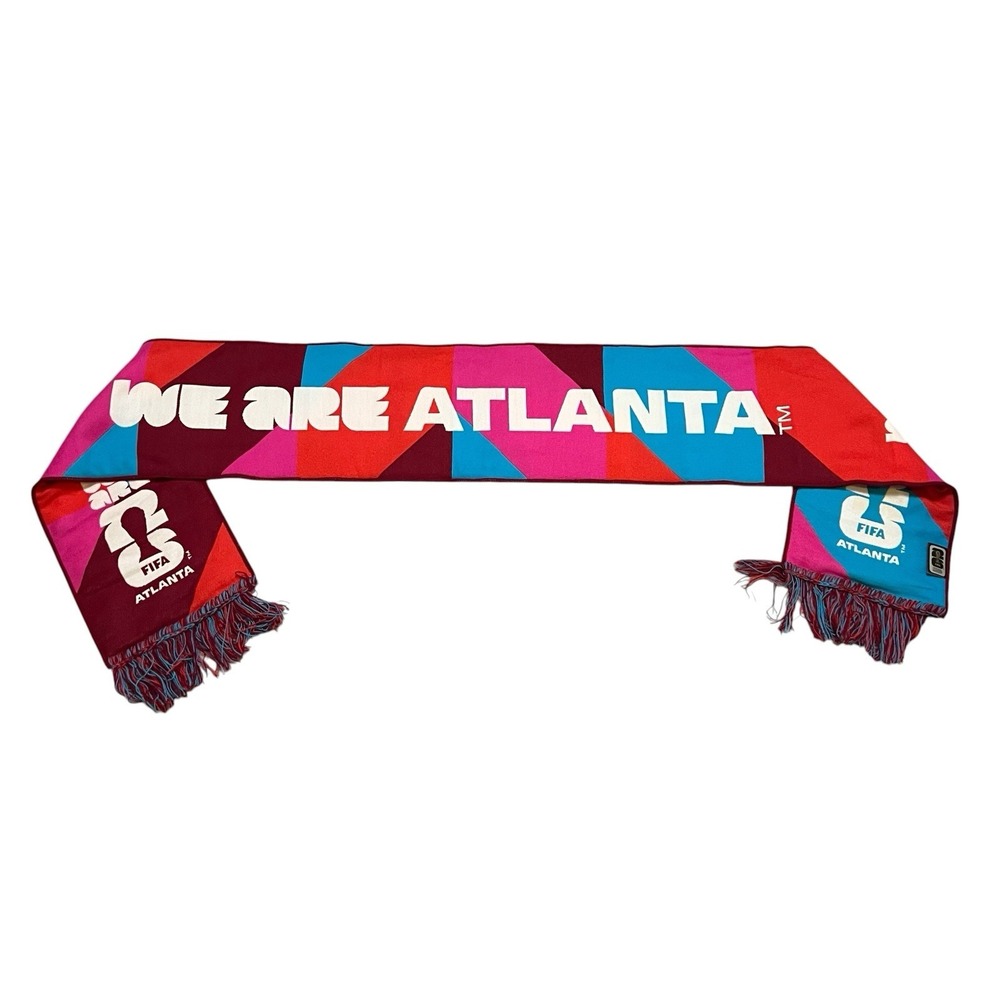 FIFA World Cup 2026 Atlanta Scarf We Are 26 Official Licensed Soccer Futbol